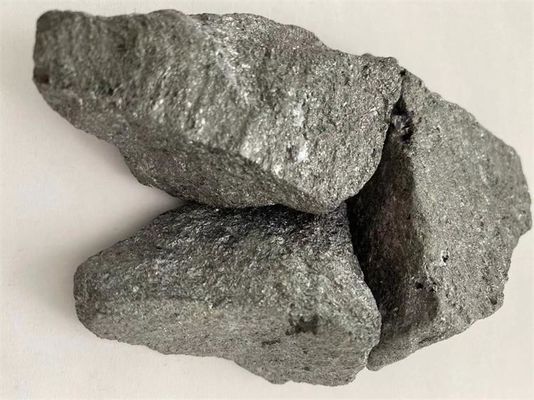 Black Si60C10 Silicon Carbon Alloy 100mm Ferror Alloy Metal As Deoxidizer